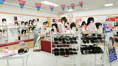 竹の塚店|レディースウィッグ・女性用かつら専門店の「マダムクレア」